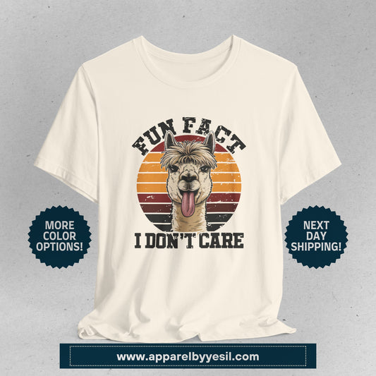 Fun Fact Alpaca T-Shirt