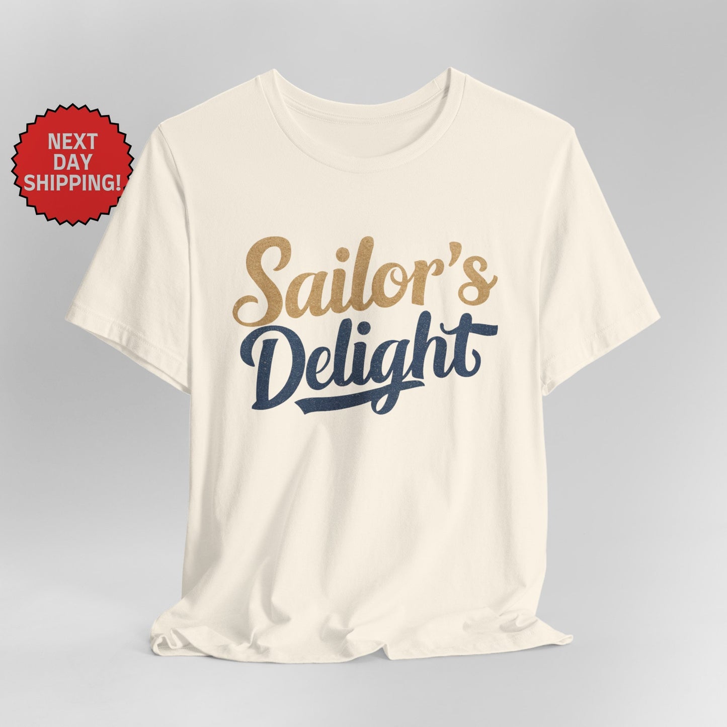 Personalized Coastal Dreams Sailor Delight T-Shirt