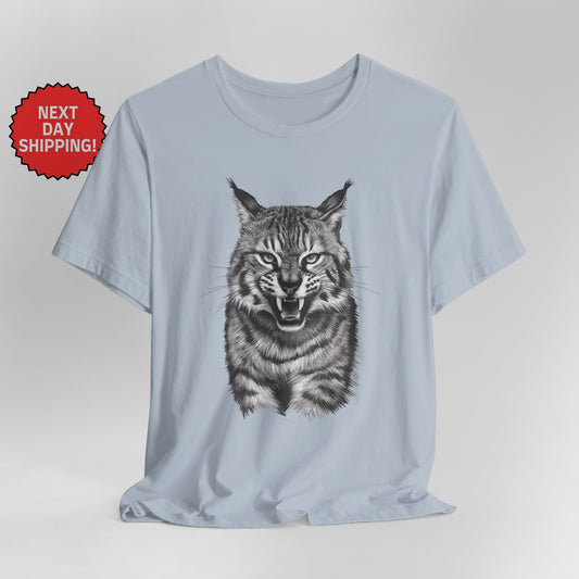 Wild Scary Bobcat T-Shirt