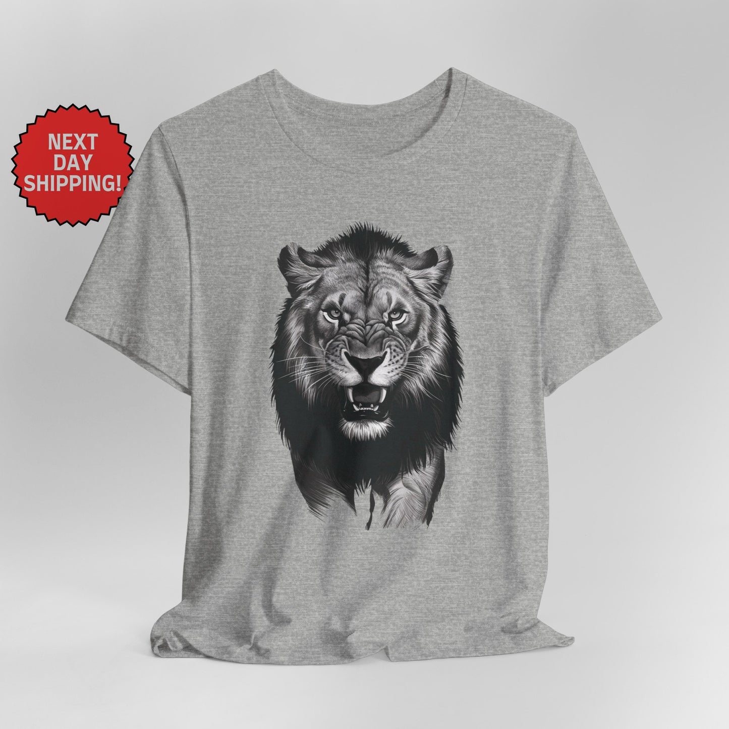 Wild Scary Lion T-Shirt