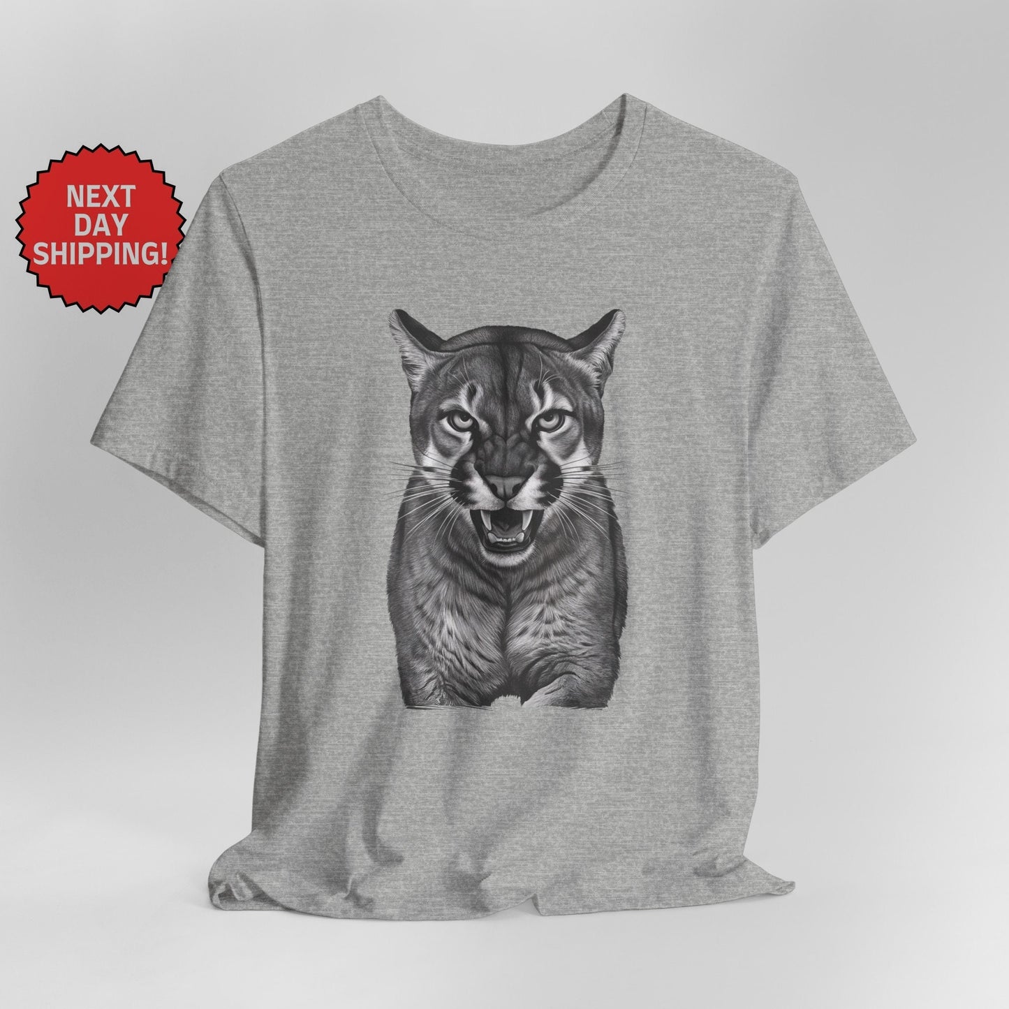 Wild Scary Cougar T-Shirt