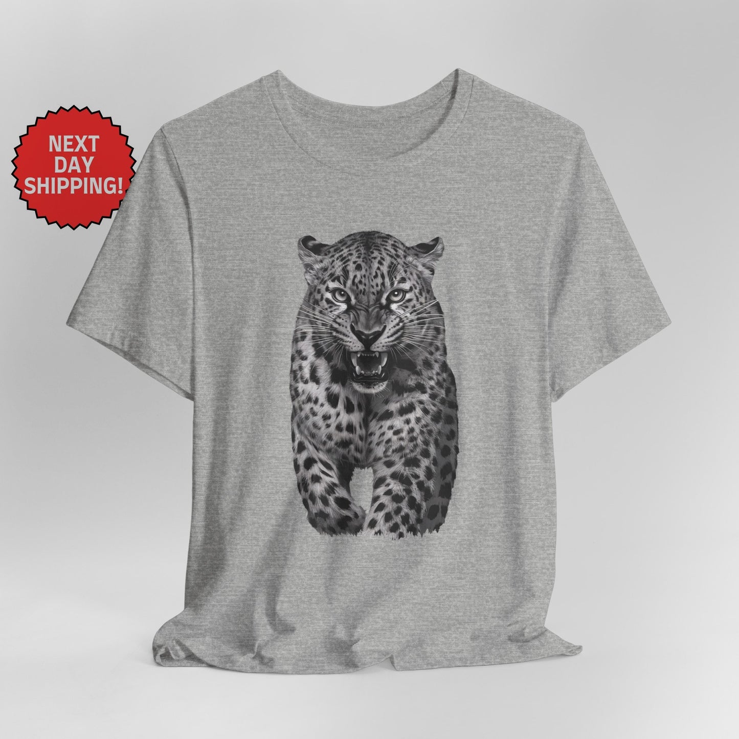 Wild Scary Leopard T-Shirt