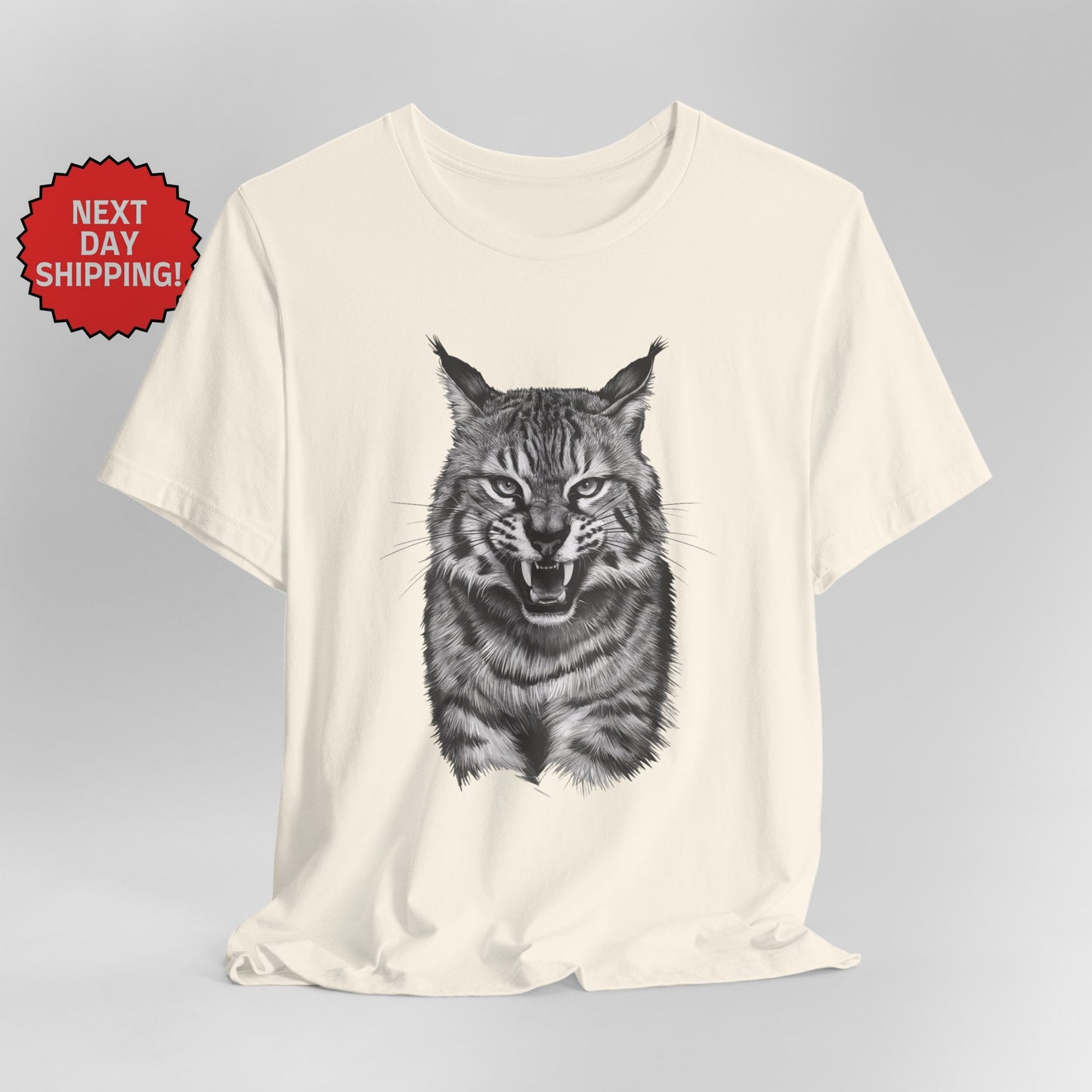 Wild Scary Bobcat T-Shirt