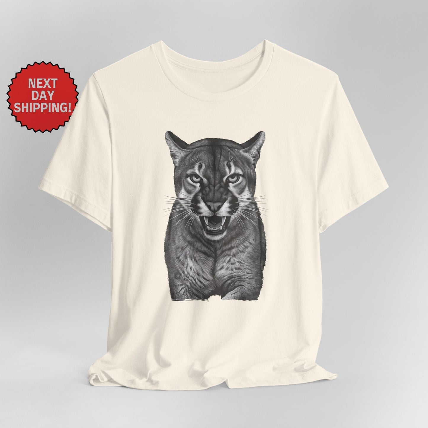 Wild Scary Cougar T-Shirt