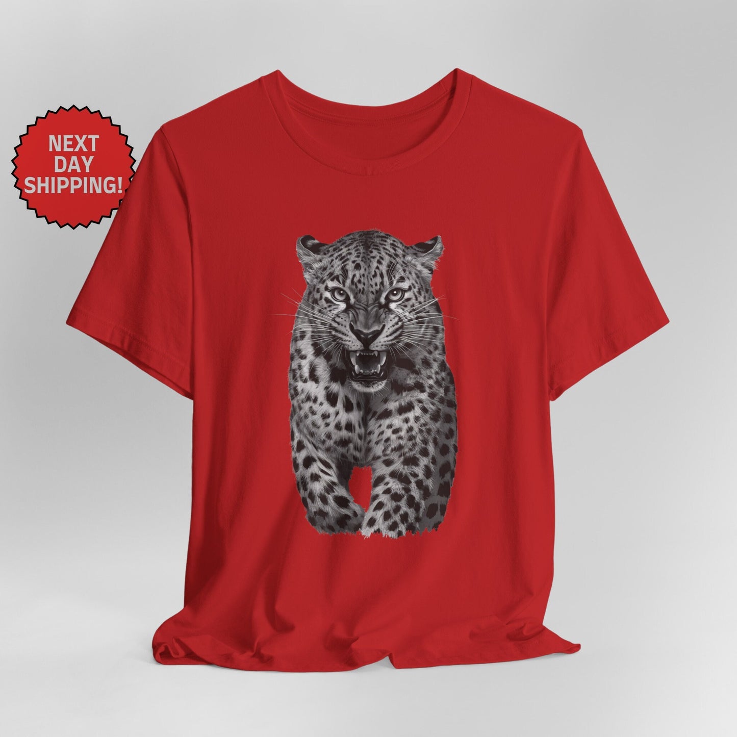 Wild Scary Leopard T-Shirt