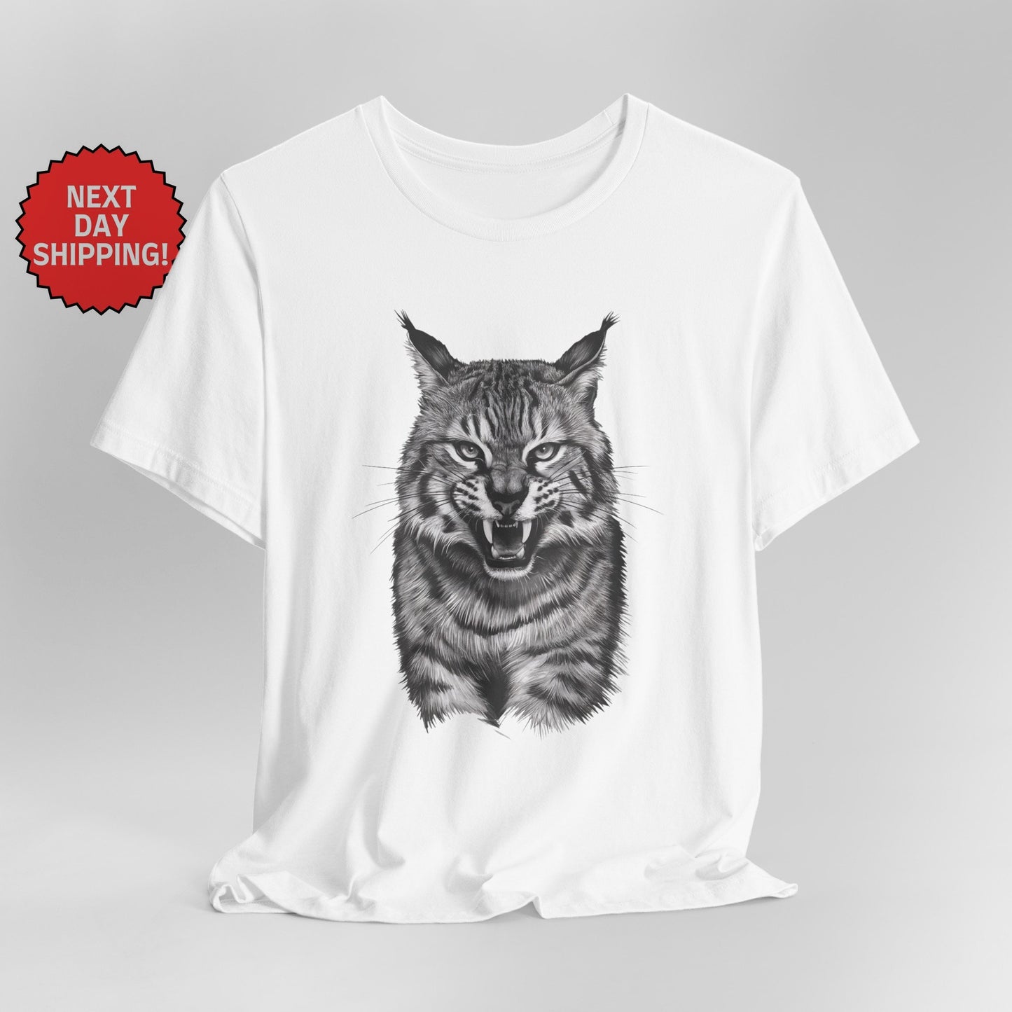 Wild Scary Bobcat T-Shirt