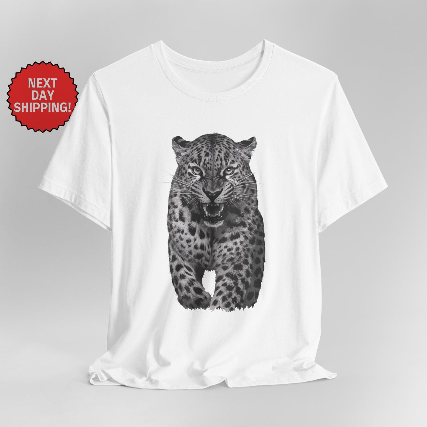 Wild Scary Leopard T-Shirt