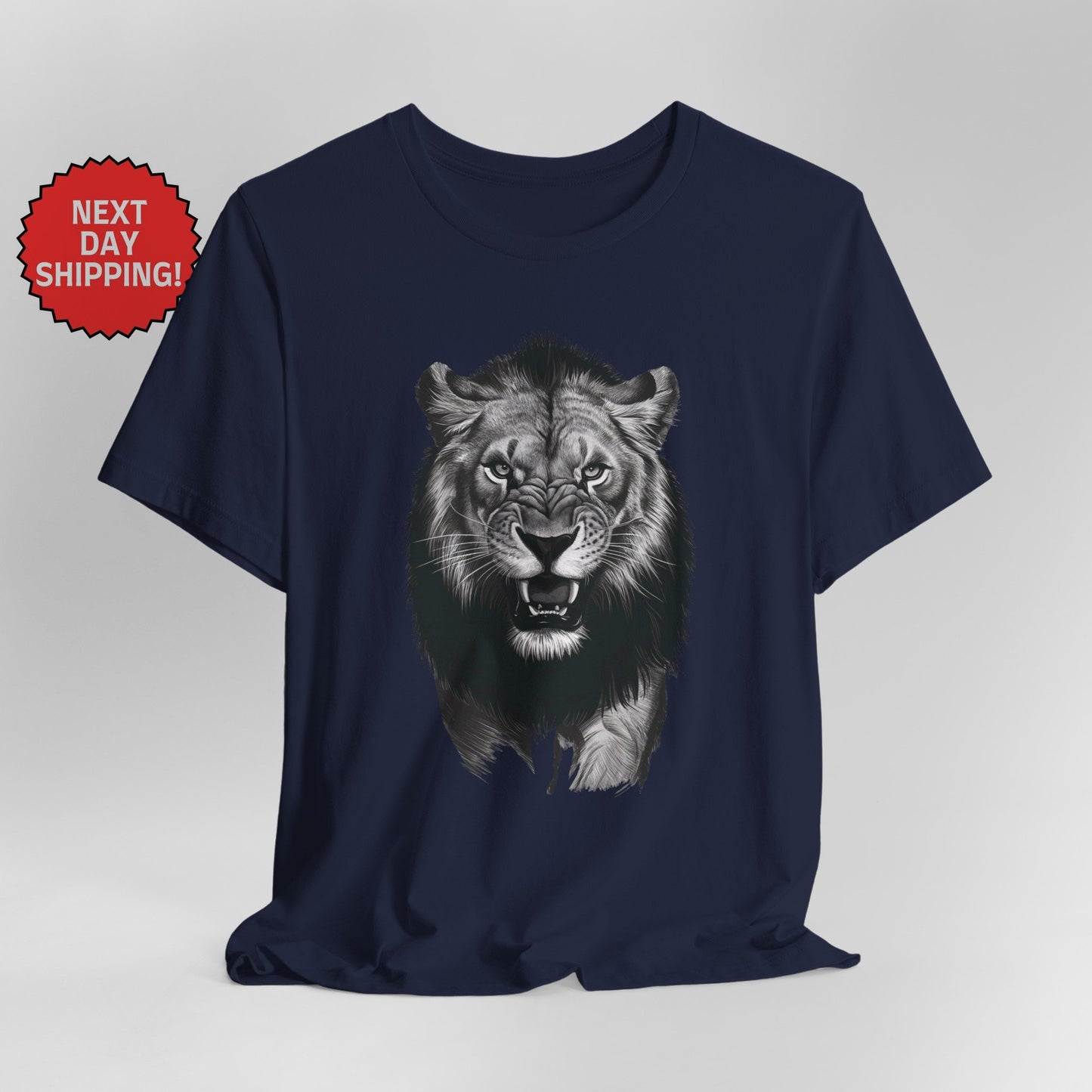 Wild Scary Lion T-Shirt