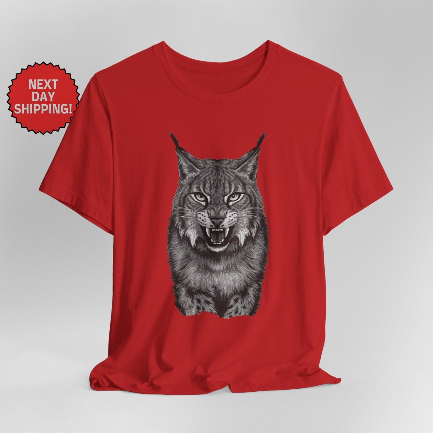 Wild Scary Lynx T-Shirt