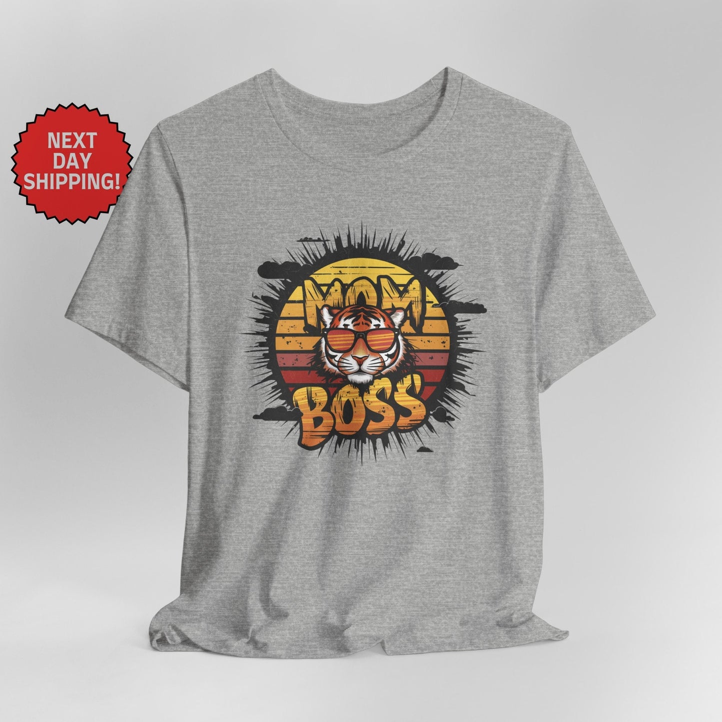 Mom Boss Tiger T-Shirt