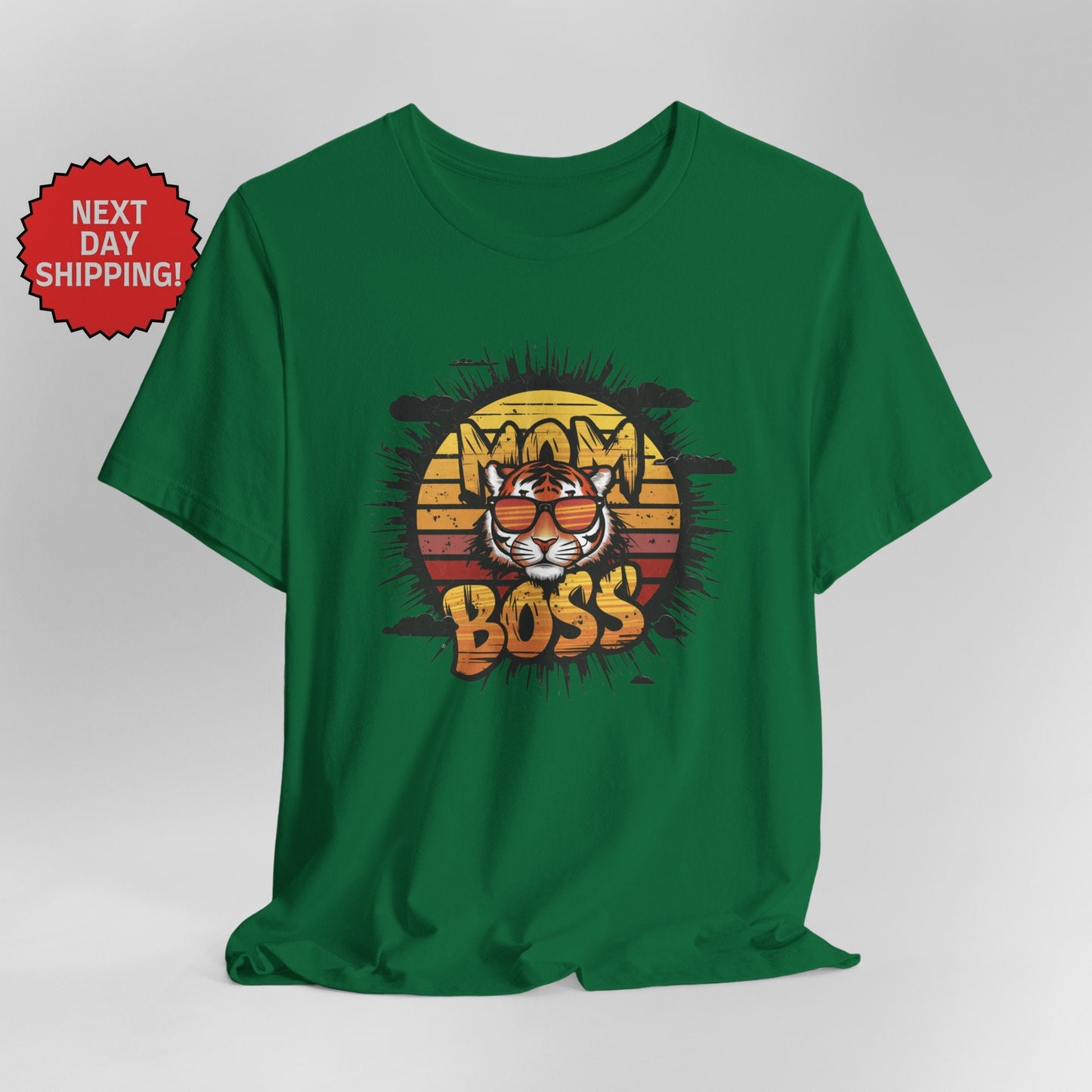 Mom Boss Tiger T-Shirt