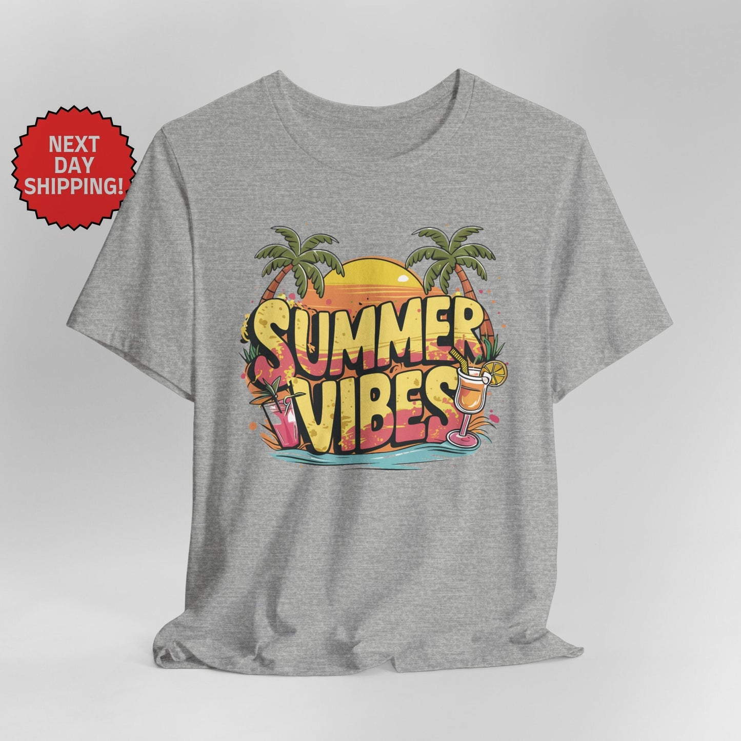 Season Summer Vibes Palm T-Shirt