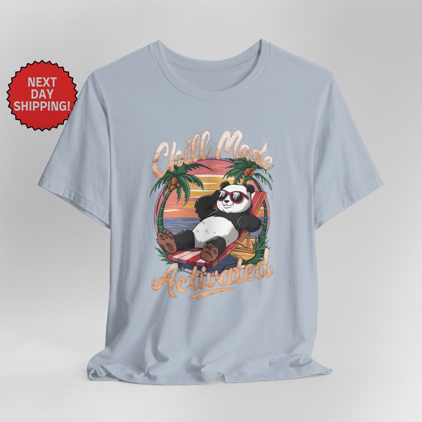 Chill Mode Activated Panda T-shirt