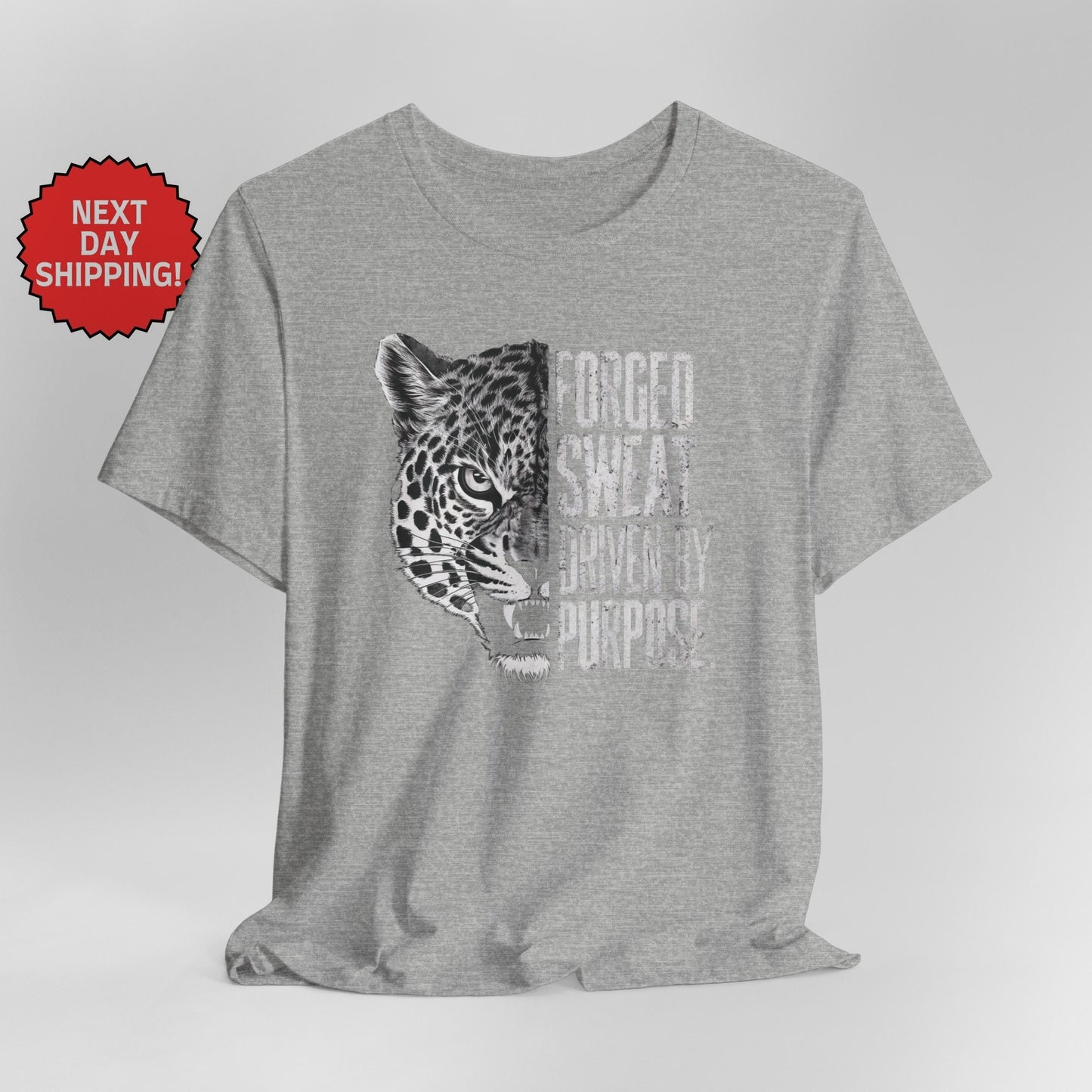 Motivational Wild Leopard T-Shirt