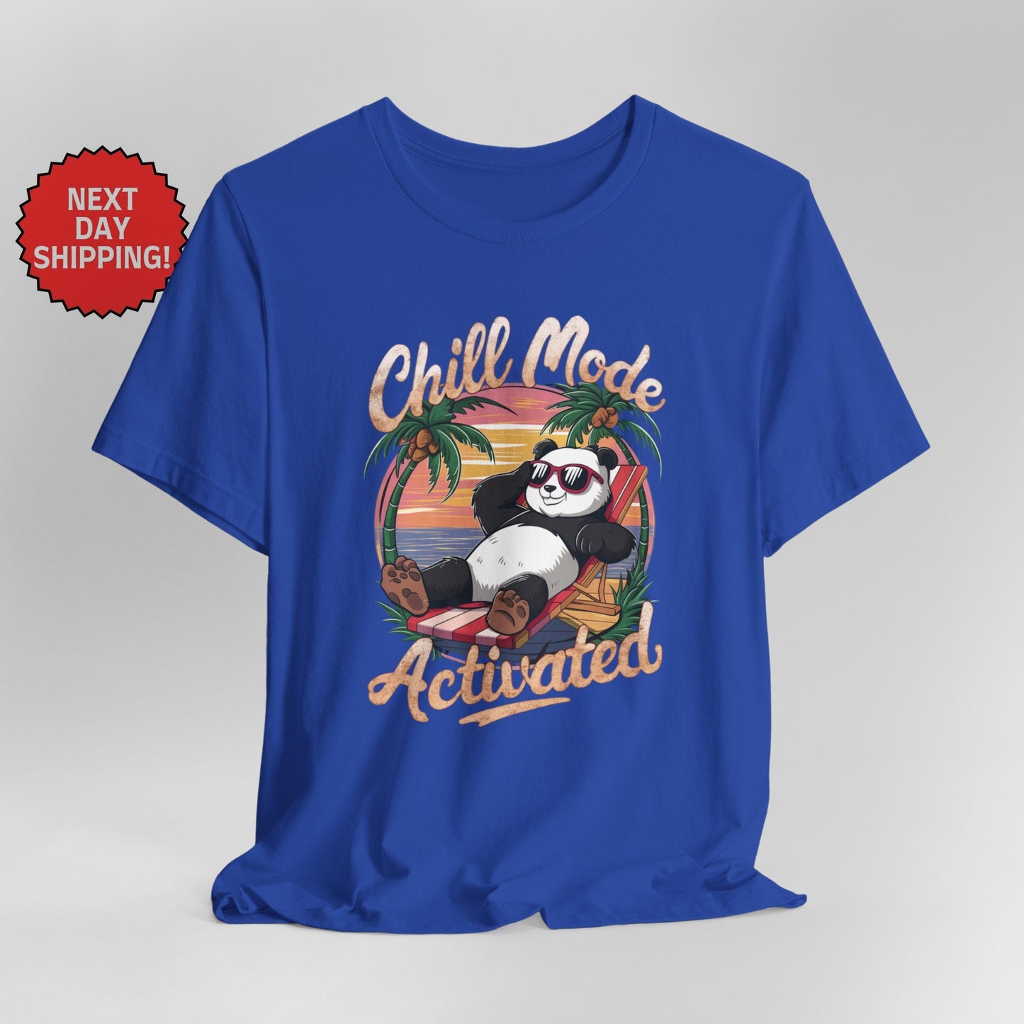 Chill Mode Activated Panda T-shirt