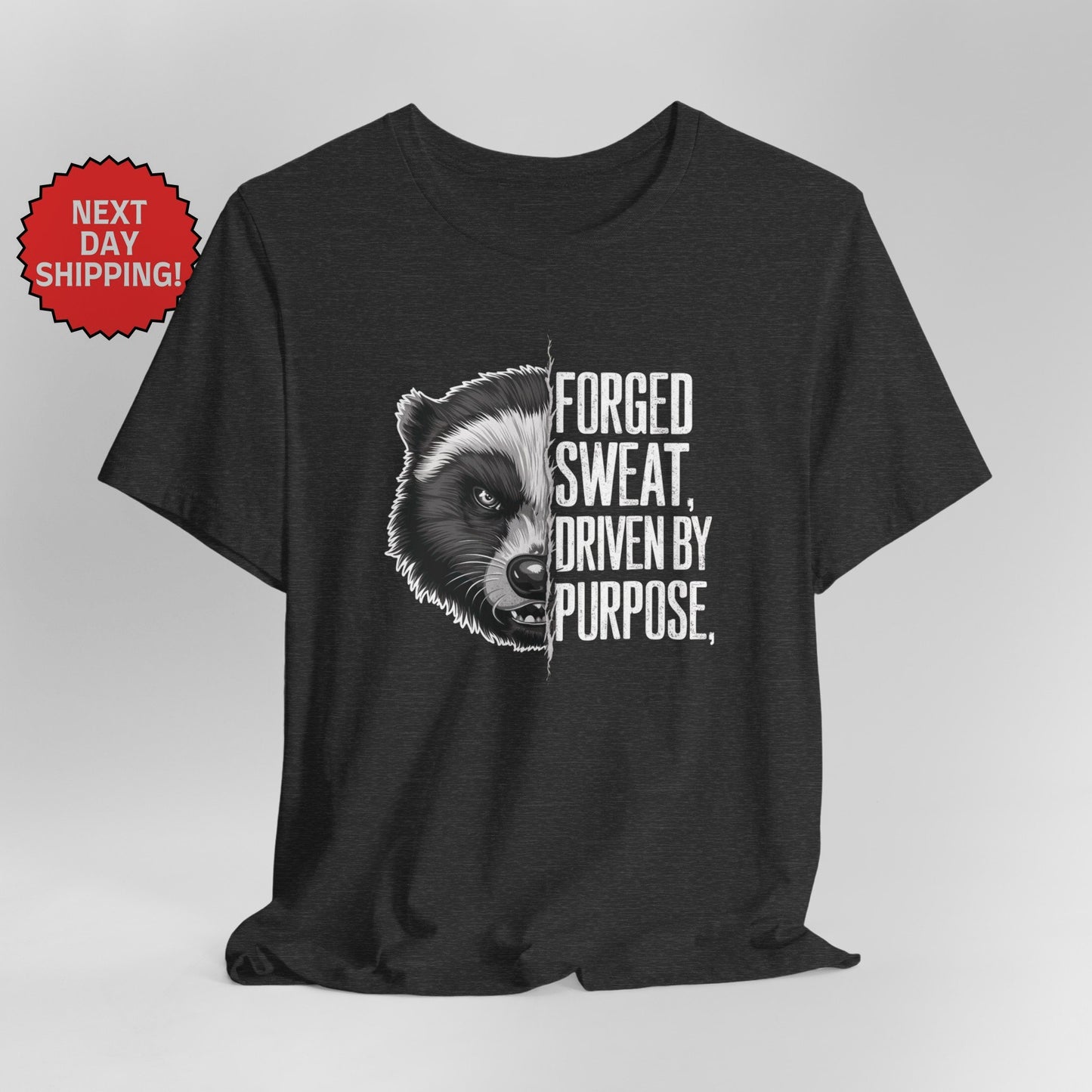 Motivational Wild Honey Badger T-Shirt