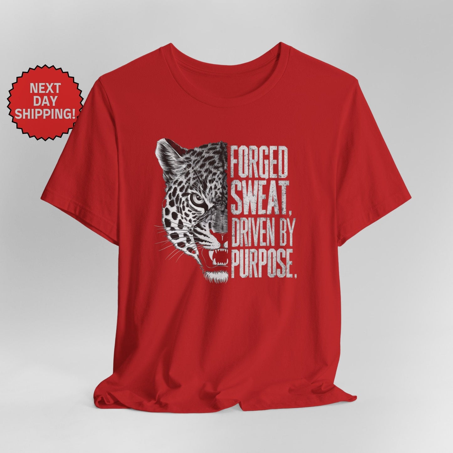 Motivational Wild Leopard T-Shirt