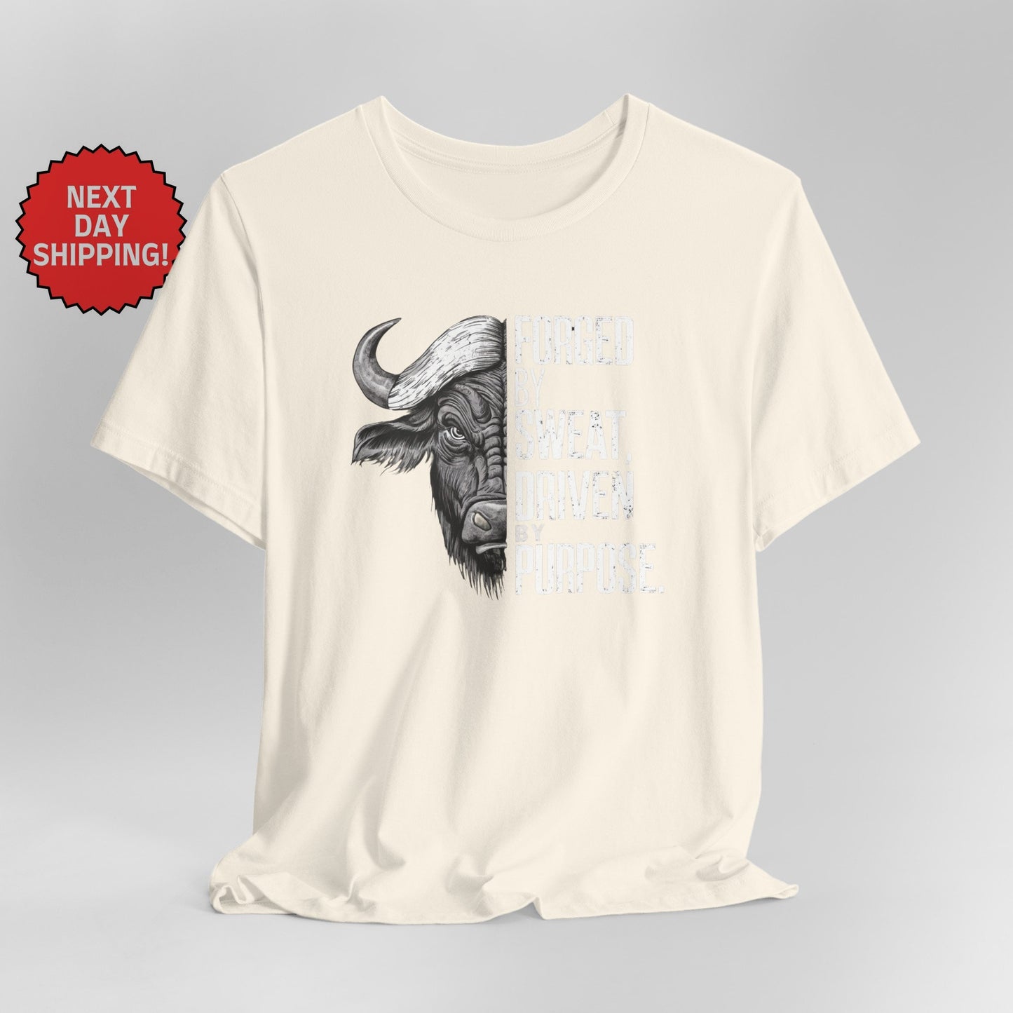 Motivational Wild Cape Buffalo T-Shirt