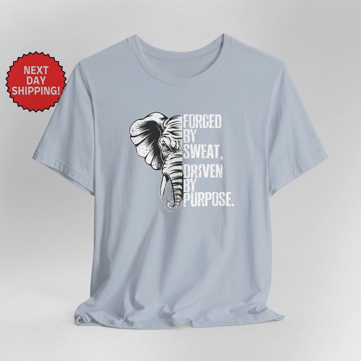 Motivational Wild Elephant T-Shirt