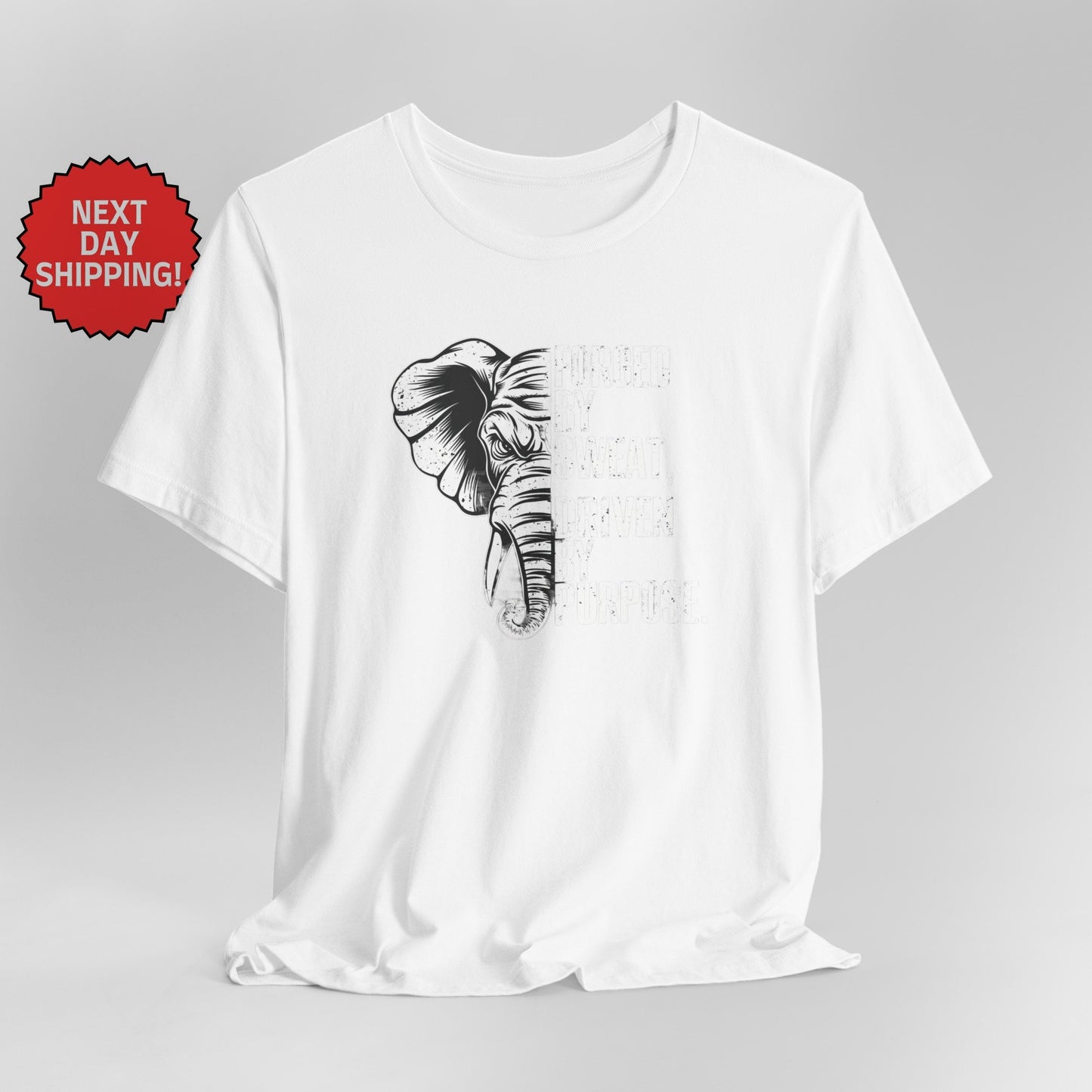 Motivational Wild Elephant T-Shirt