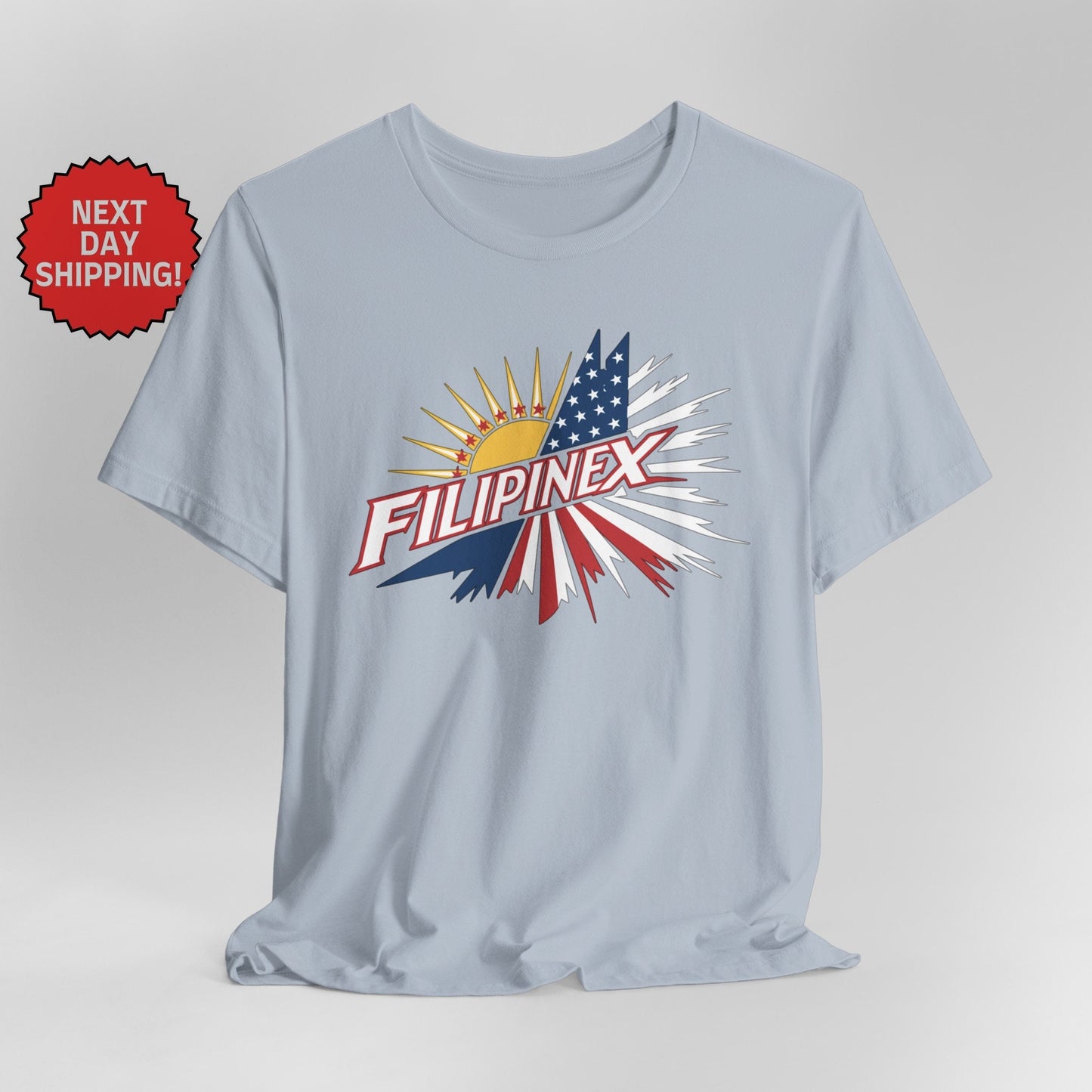 Hybrid Flag Filipinex Filipino American Mix T-Shirt