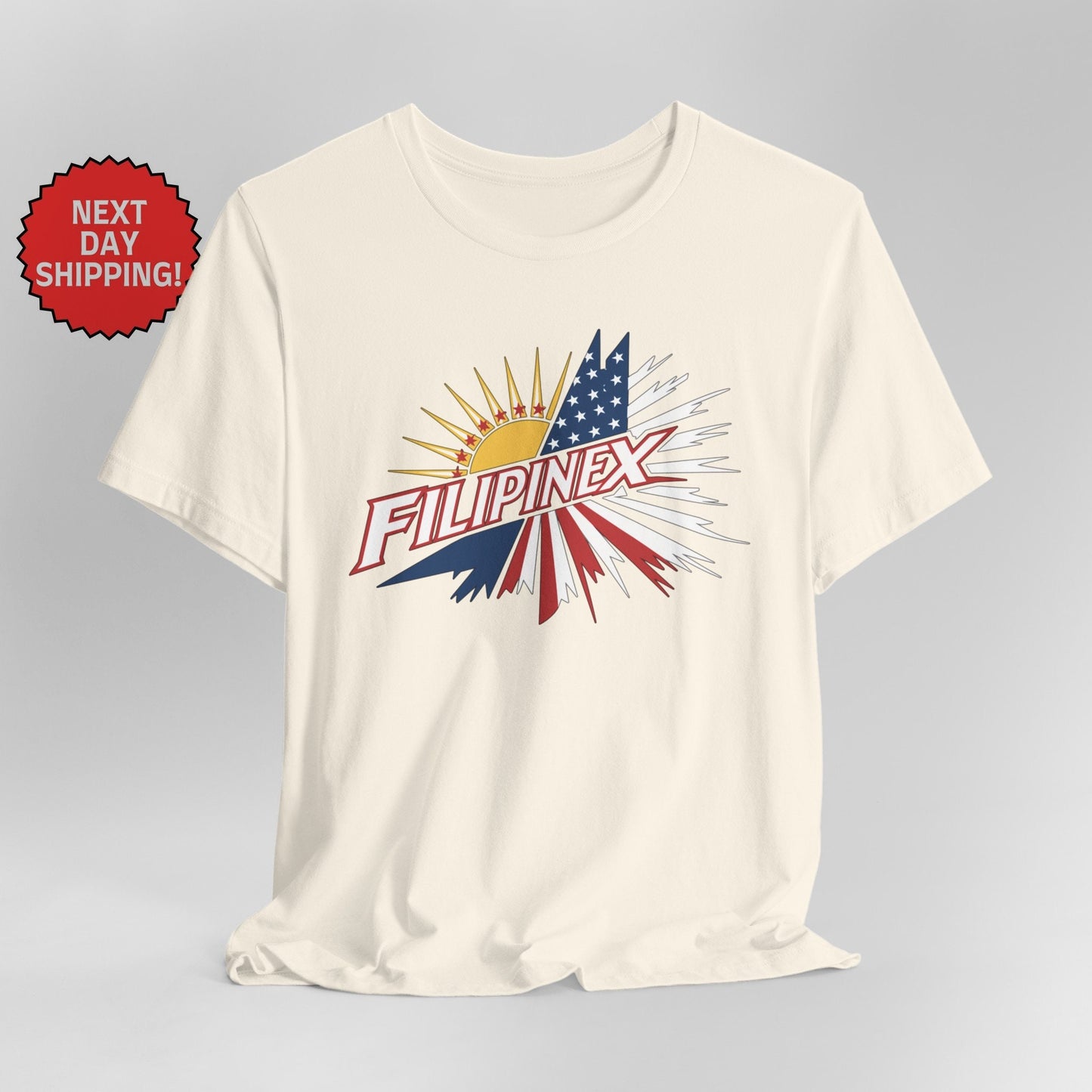 Hybrid Flag Filipinex Filipino American Mix T-Shirt