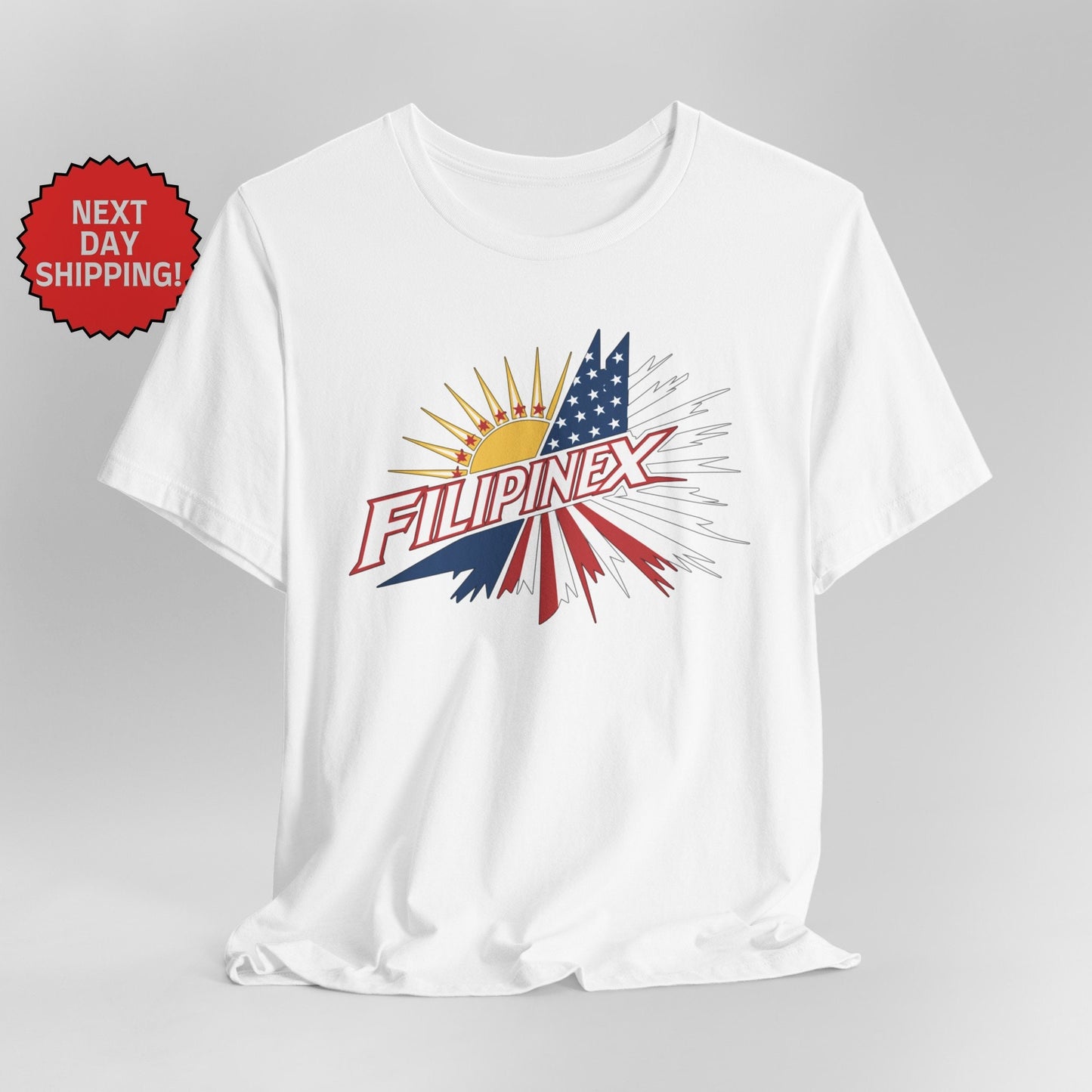 Hybrid Flag Filipinex Filipino American Mix T-Shirt