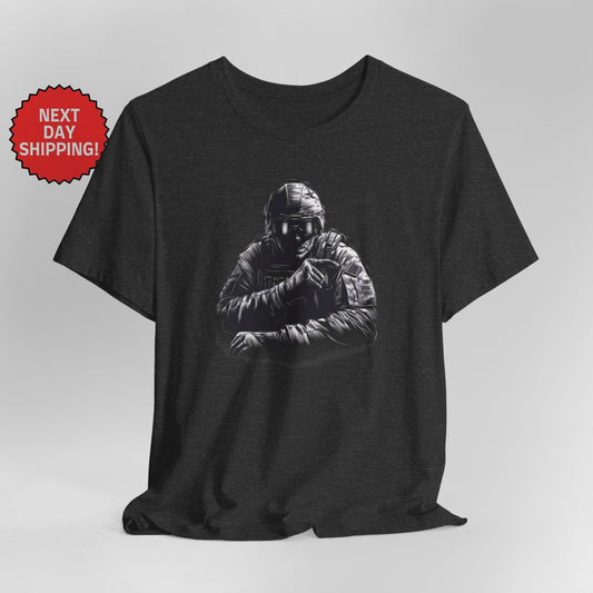 Army Soldier  Special Forces Stealth Operation T-Shirt