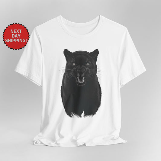 Wild Scary Black Puma T-Shirt