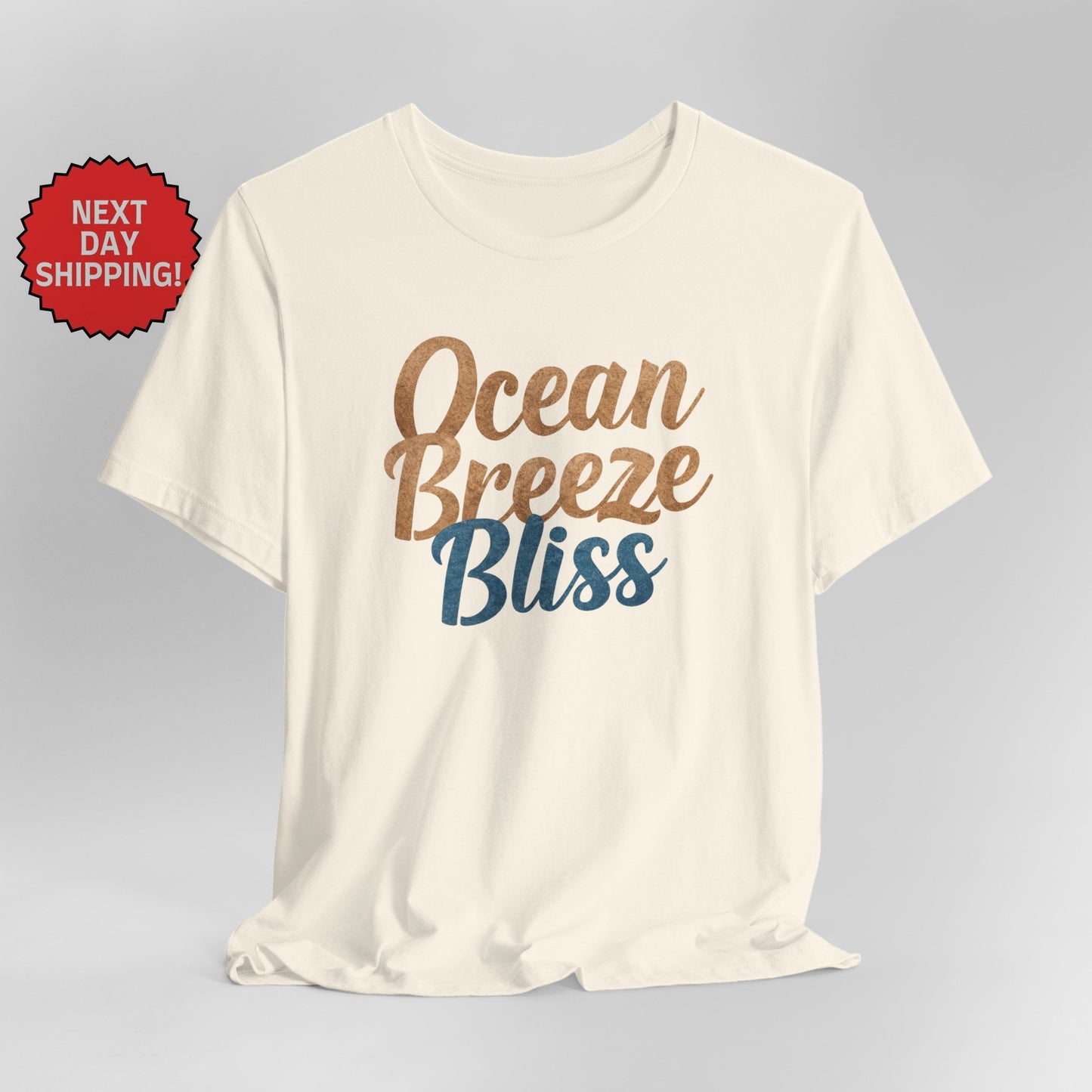 Personalized Coastal Dreams Ocean Breeze Bliss T-Shirt