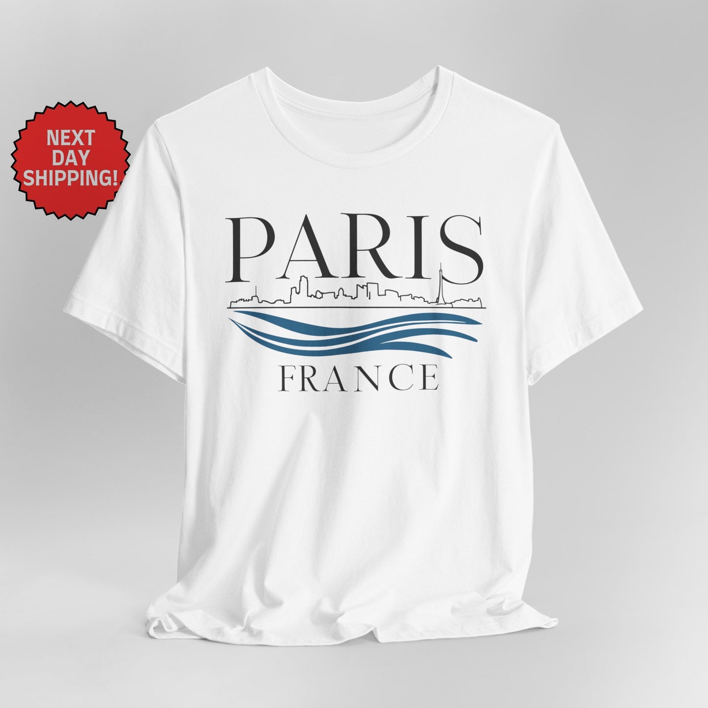 Paris France City Logo T-Shirt