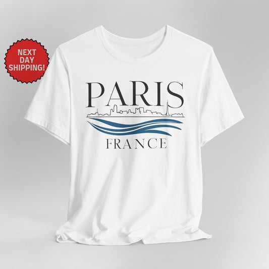 Paris France City Logo T-Shirt