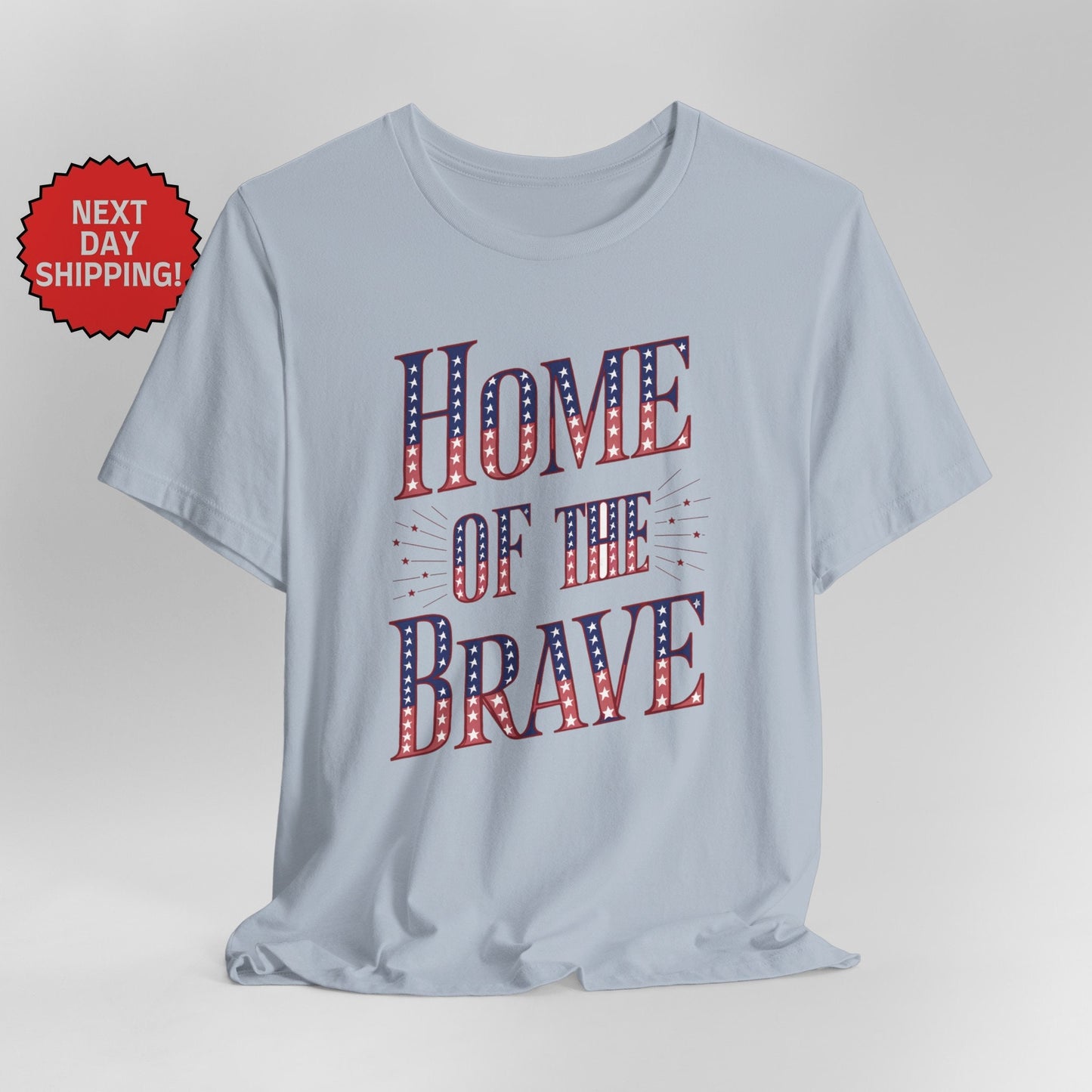 Patriotic Home of the Brave T-Shirt