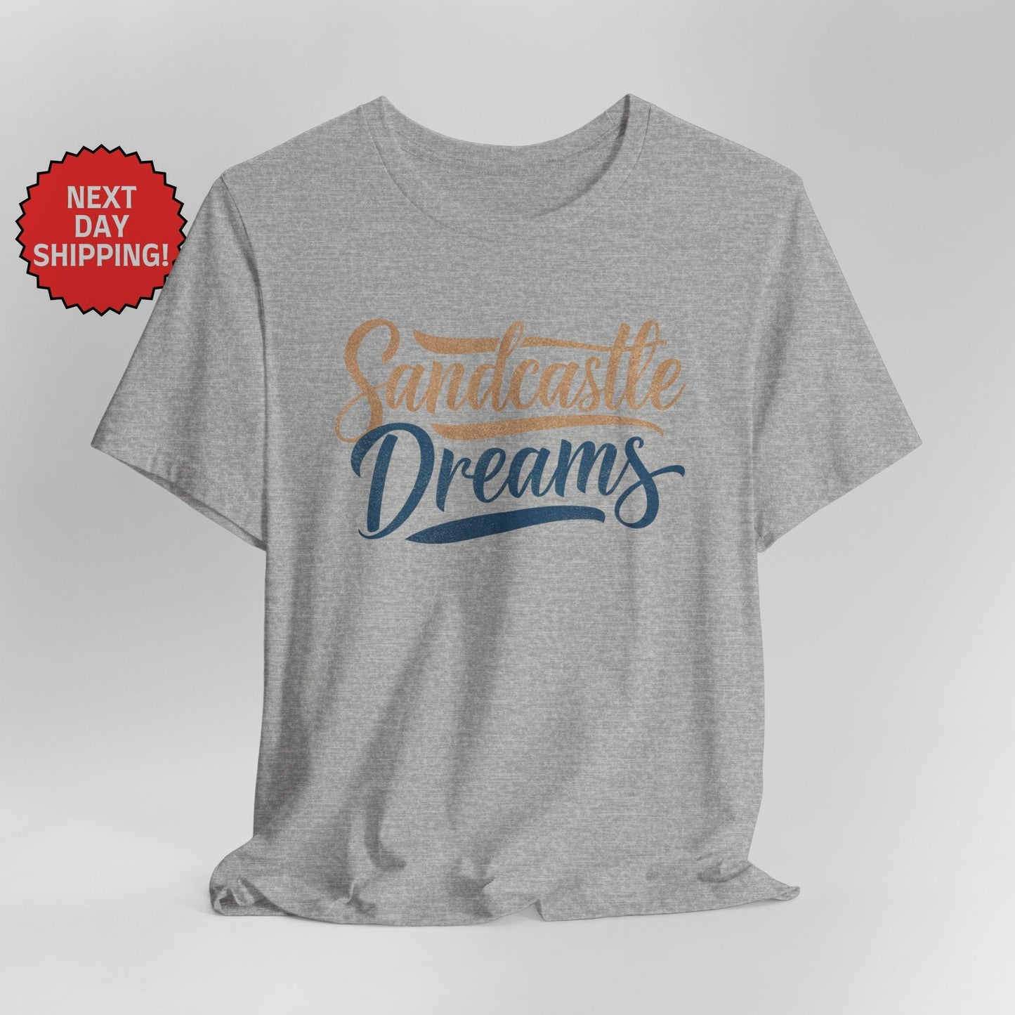 Personalized Coastal Dreams Sandcastle Dreams T-Shirt