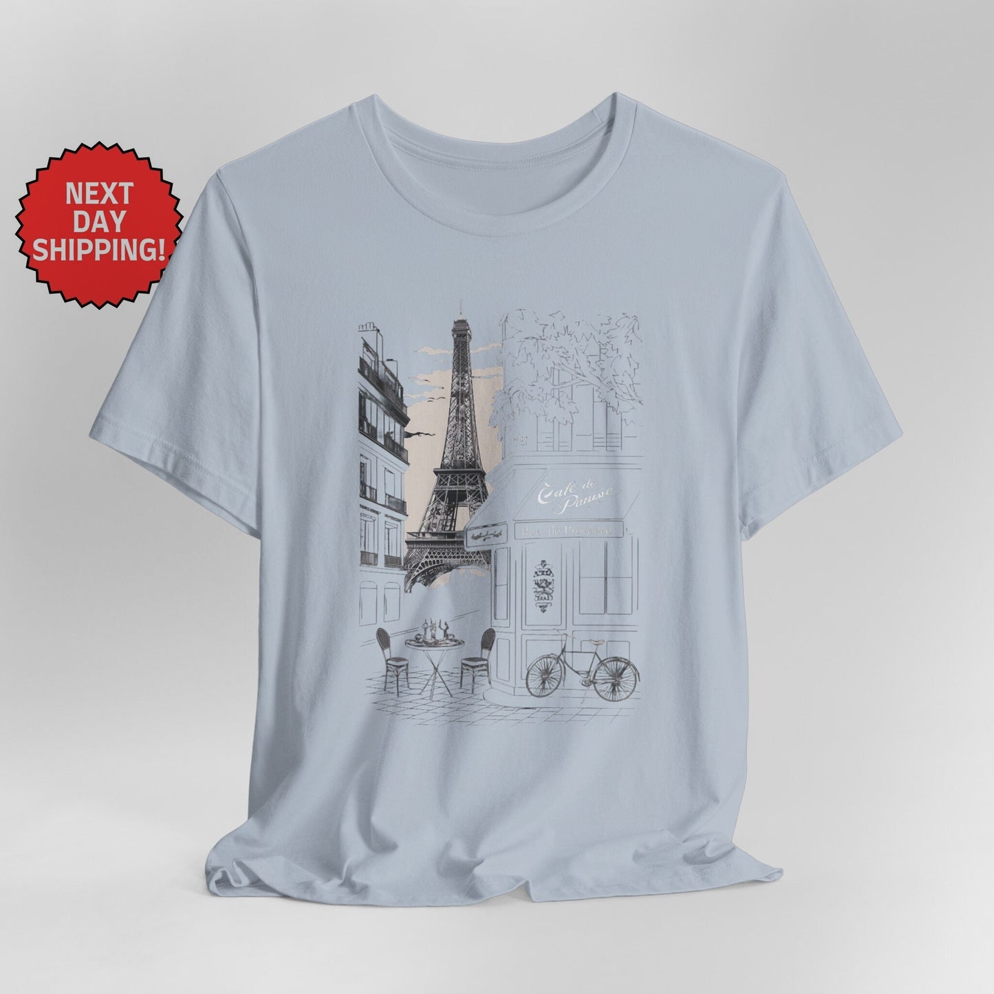 Paris Street Eiffel Tower T-Shirt