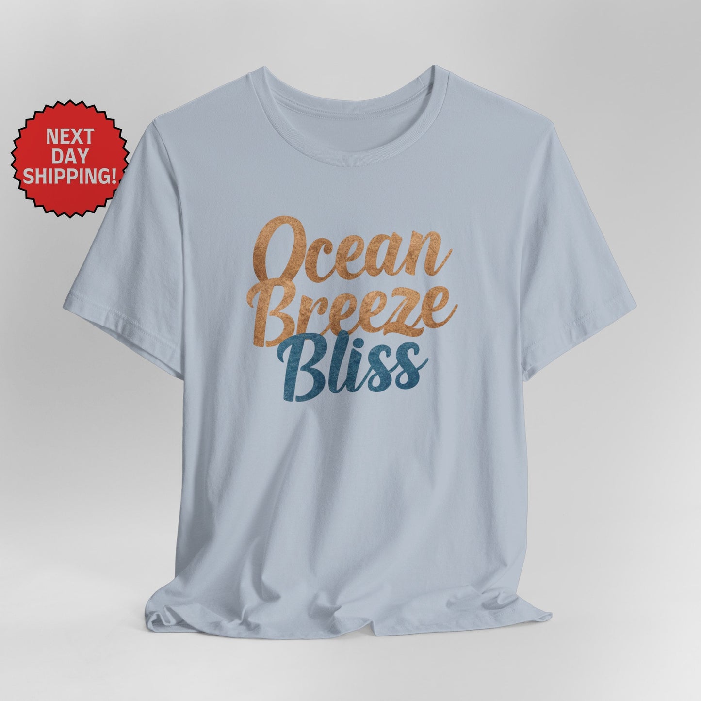 Personalized Coastal Dreams Ocean Breeze Bliss T-Shirt