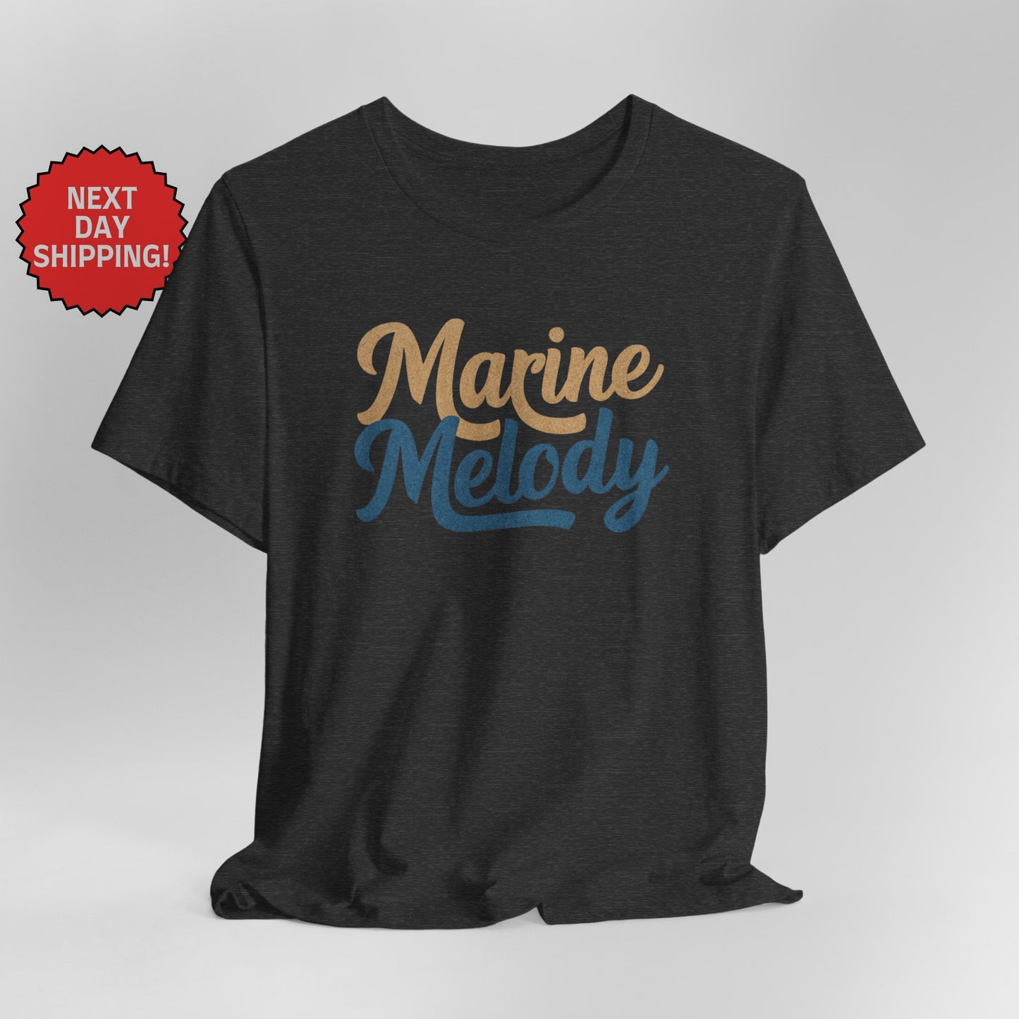 Personalized Coastal Dreams Marine Melody T-Shirt