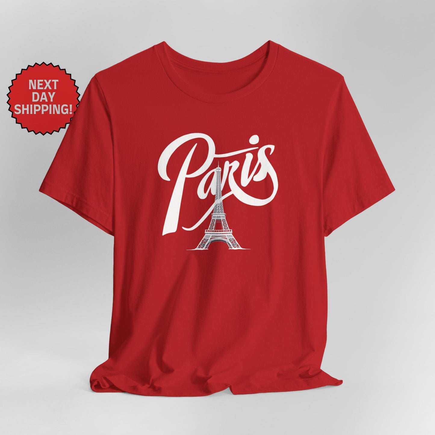 Paris Eiffel Elegant T-Shirt