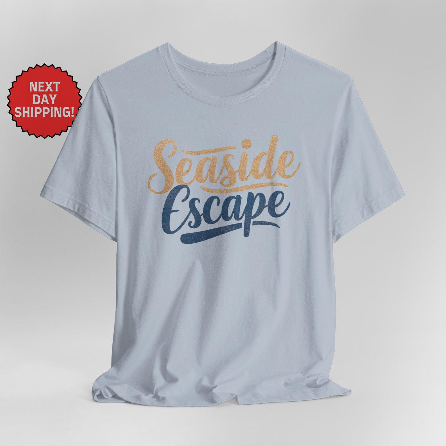 Personalized Coastal Dreams Seaside Escape T-Shirt