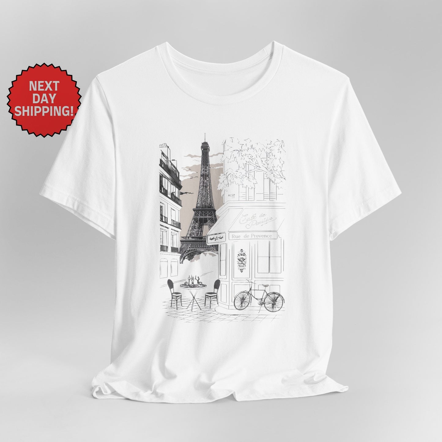 Paris Street Eiffel Tower T-Shirt