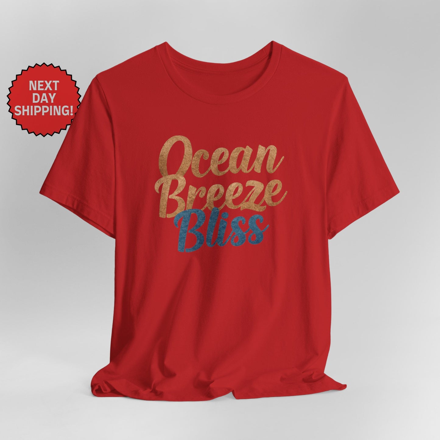 Personalized Coastal Dreams Ocean Breeze Bliss T-Shirt