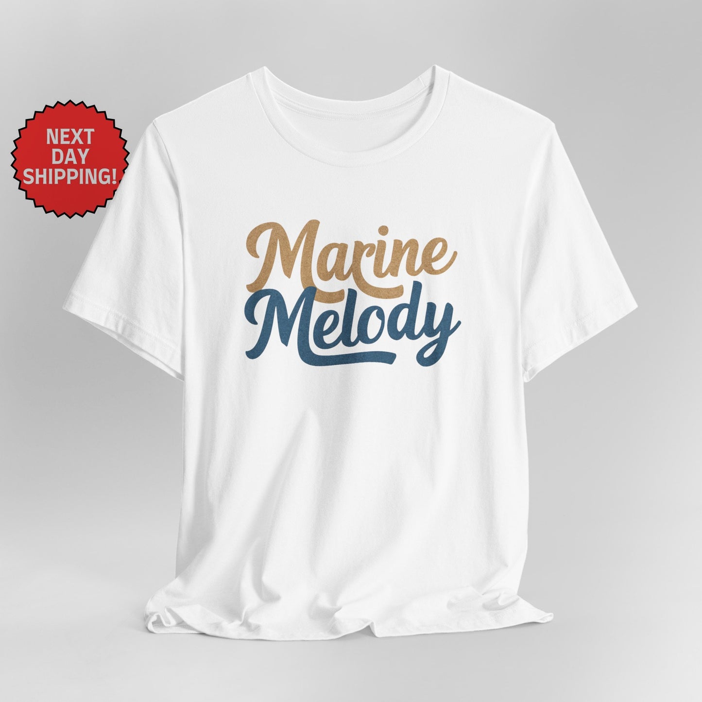 Personalized Coastal Dreams Marine Melody T-Shirt