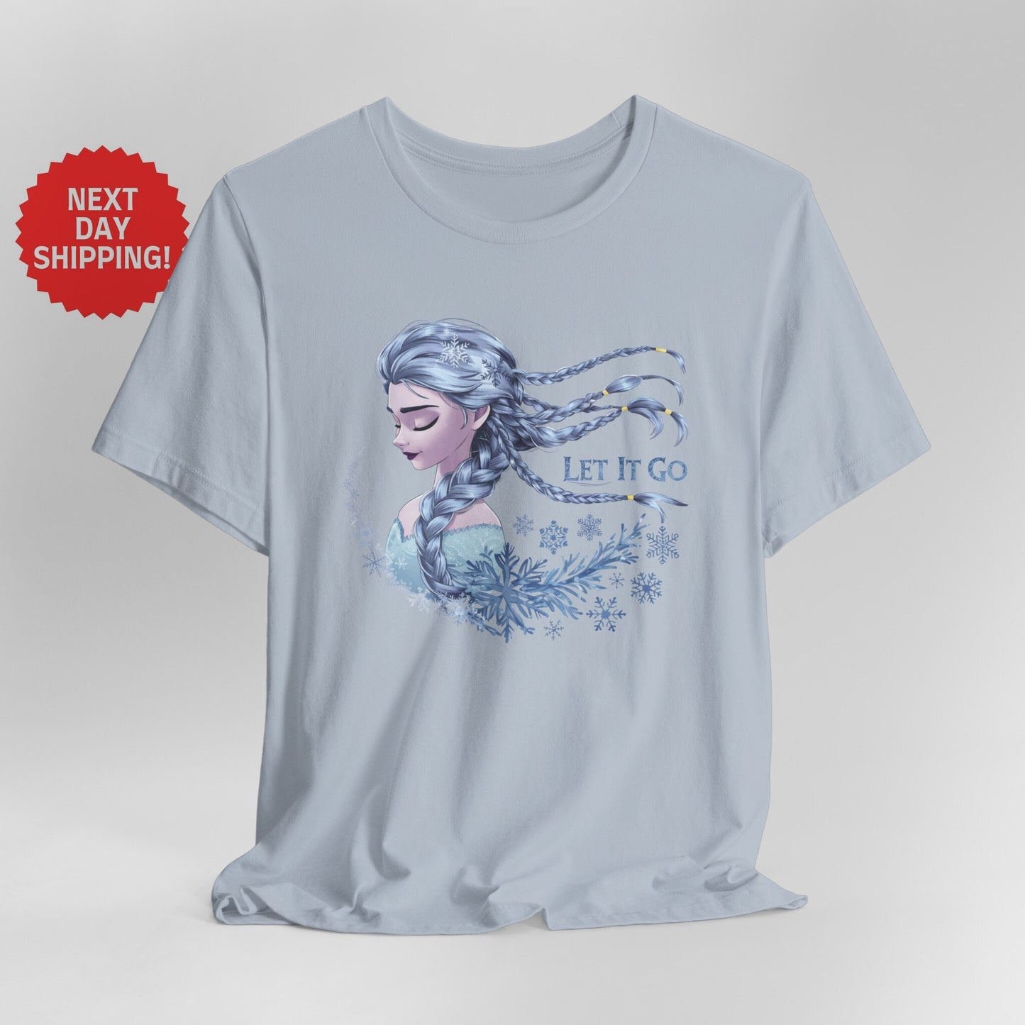 Frozen Let It Go Elsa Flower T-Shirt