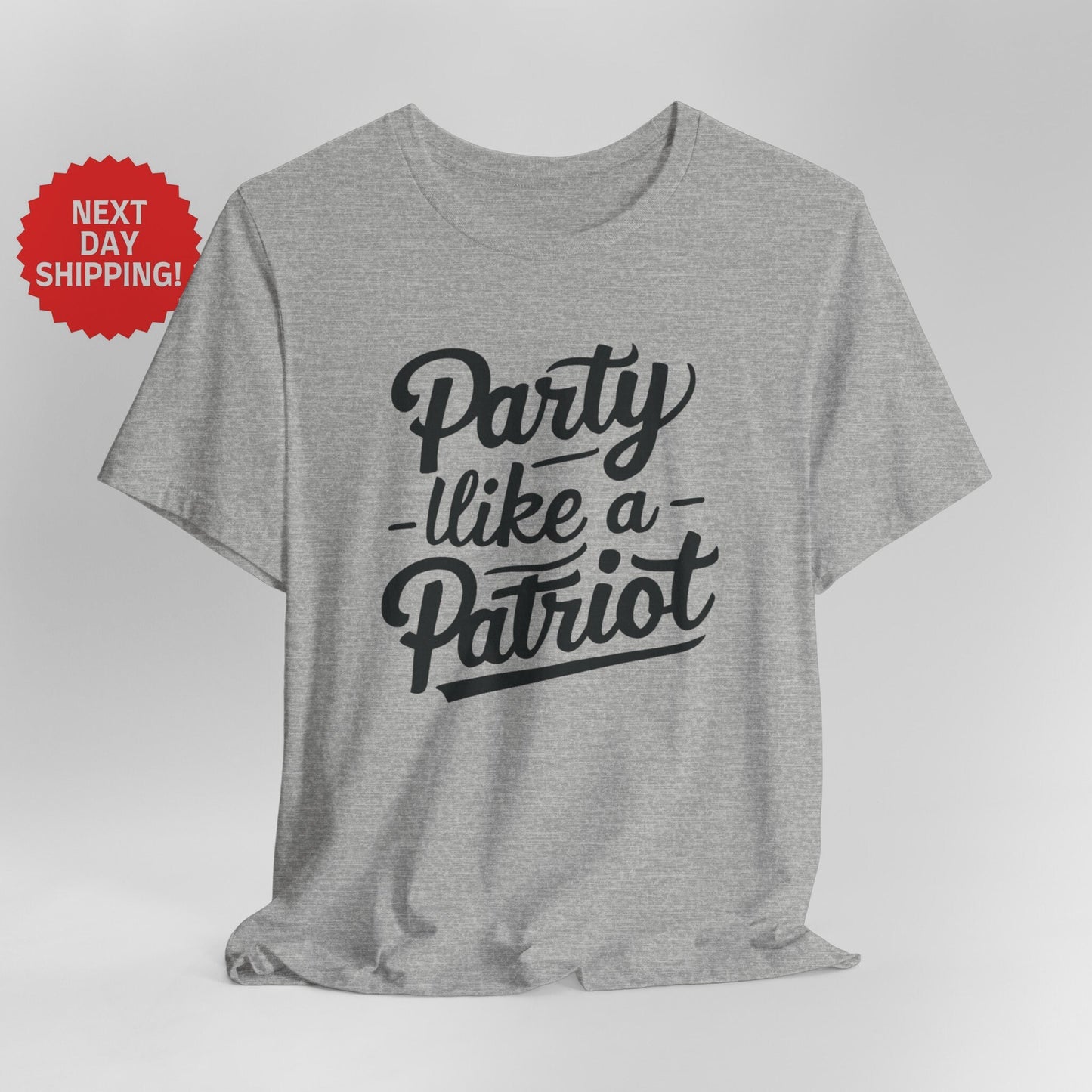 Patriotic Freedom Rings Party Like a Patriot T-Shirt