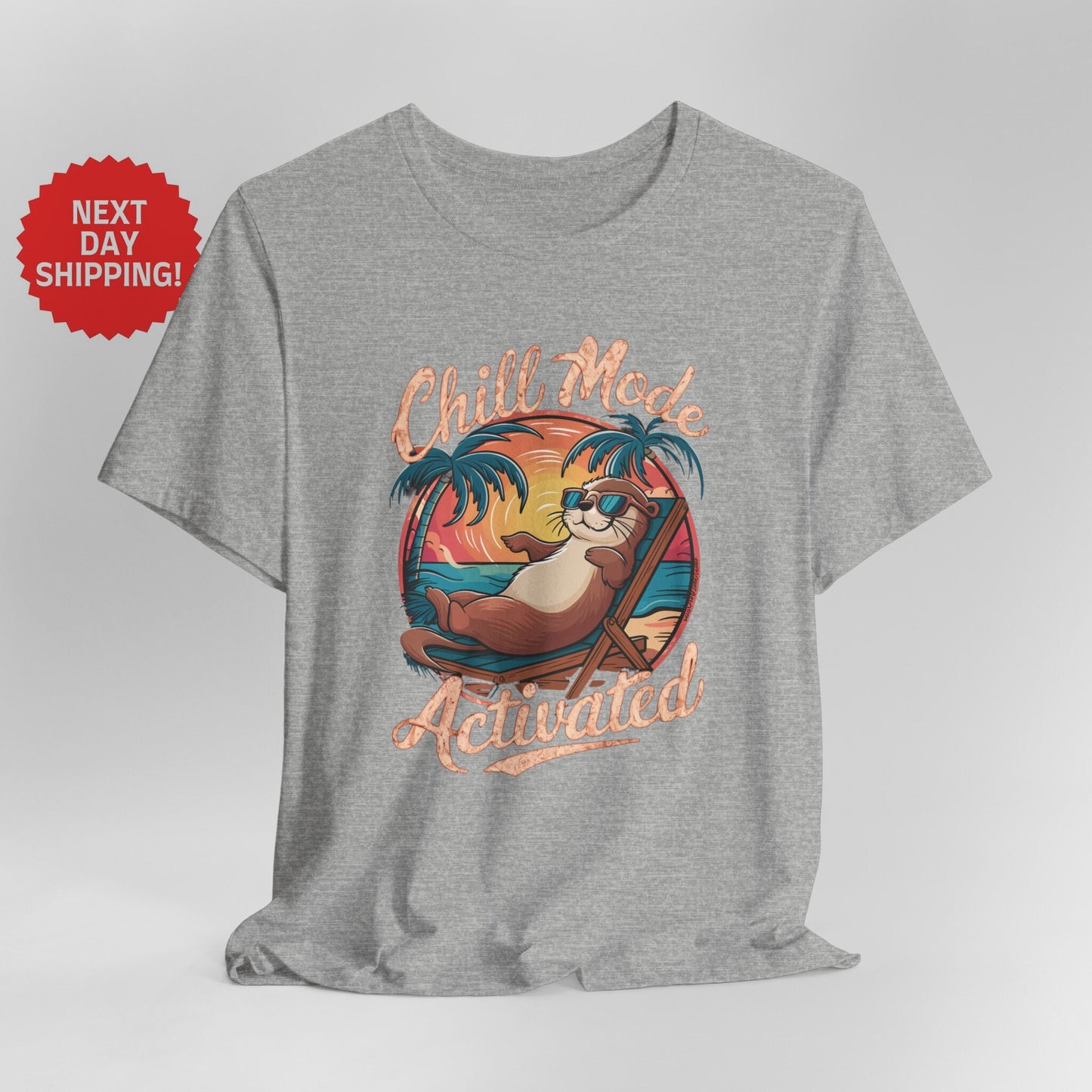 Chill Mode Activated Otter T-shirt