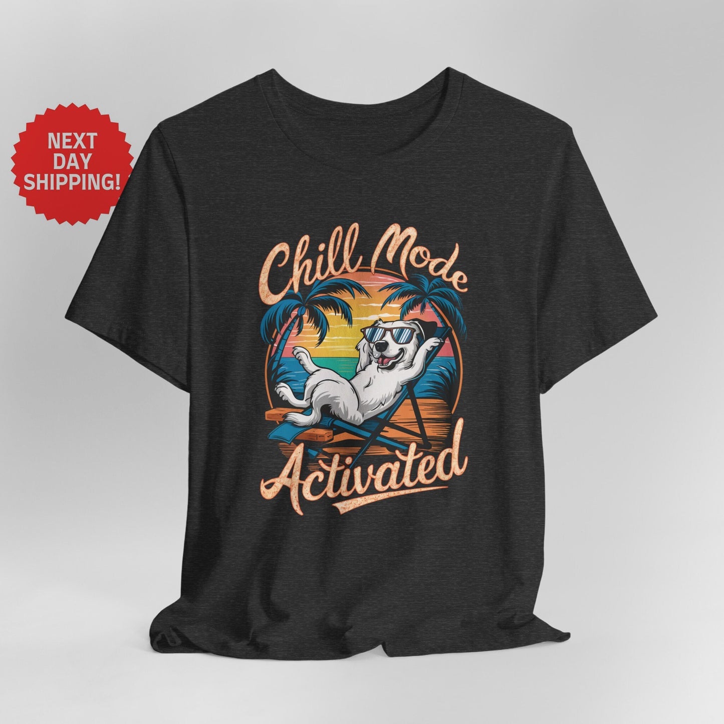 Chill Mode Activated Dog T-shirt