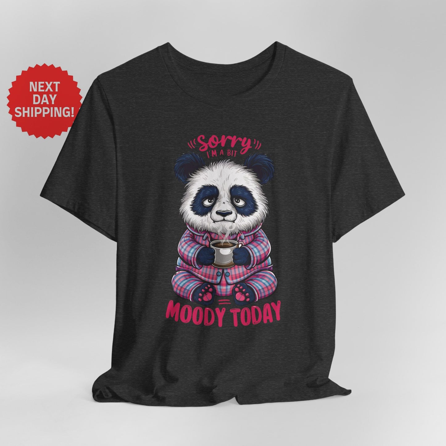 Sorry I am Moody Panda T-Shirt