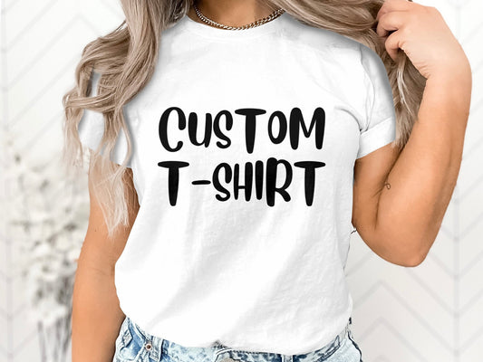 Unisex S Create Your Own Shirt, 70 Color Option, Custom Logo Shirt, Custom Text Shirt, Custom Design, Unisex S Short Sleeve T-Shirt