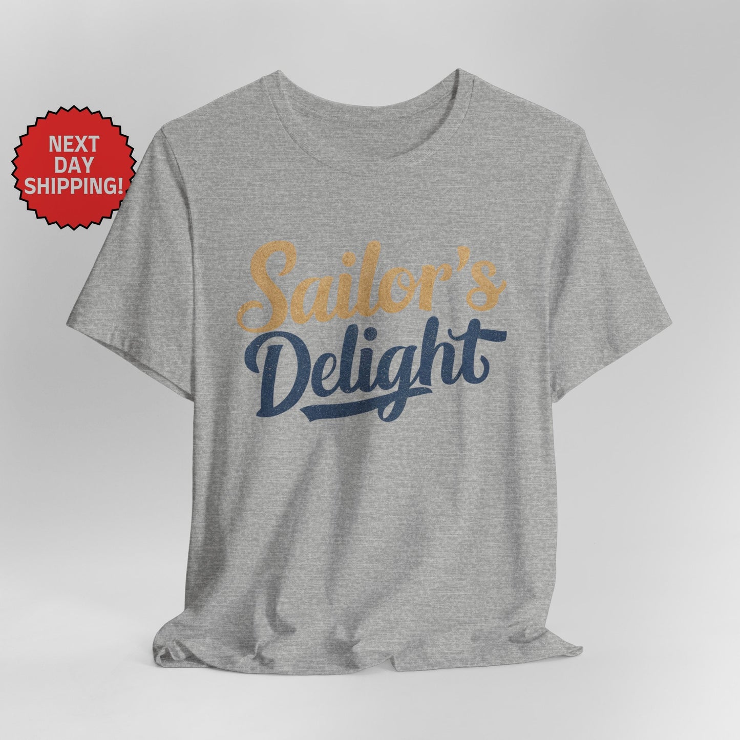 Personalized Coastal Dreams Sailor Delight T-Shirt