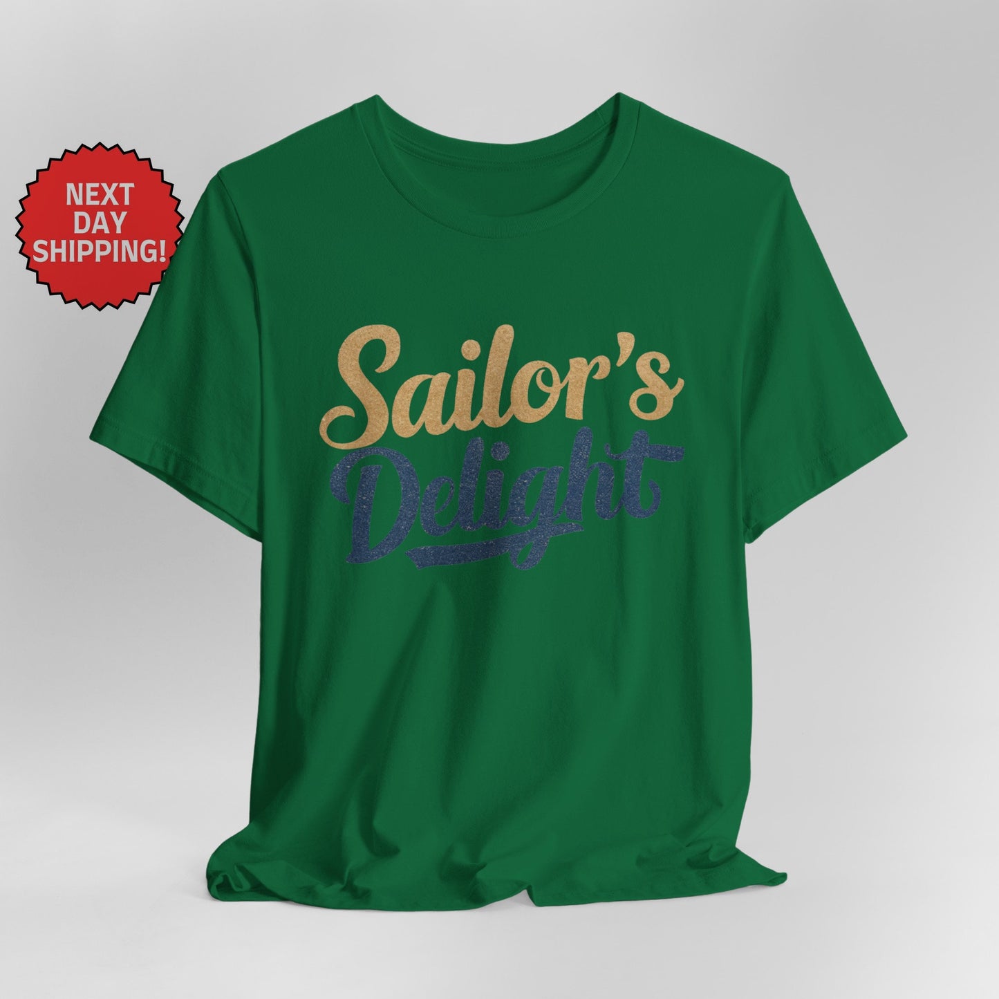 Personalized Coastal Dreams Sailor Delight T-Shirt